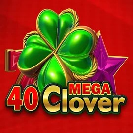 40 Mega Clover slot visual from Amusnet Interactive available on slimkingcasino.com.pl