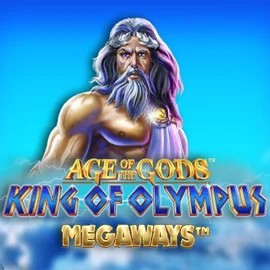 Enjoy Age Of The Gods: King of Olympus Megaways by Origins – logo hosted on slimkingcasino.com.pl