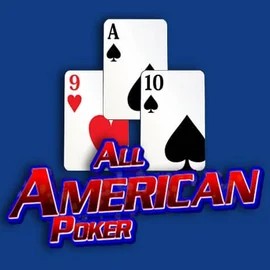 All American Poker by RTG (Reel Time Gaming), showcased at slimkingcasino.com.pl – game logo