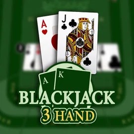 Blackjack 3H (Habanero) slot logo by Habanero at Slimking Casino