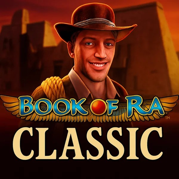Try Book of Ra Classic slot by Novomatic on slimkingcasino.com.pl – logo image