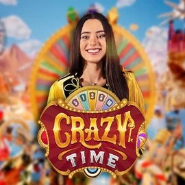 Enjoy Crazy Time by Evolution – logo hosted on slimkingcasino.com.pl