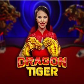Official Live Casino logo: Dragon Tiger (Live) by Pragmatic Play at Slimking Casino