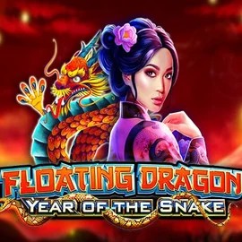 Floating Dragon Year of the Snake casino game by Pragmatic Play – featured logo at Slimking Casino
