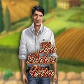 La Dolce Vita logo by Gamomat at Slimking Casino