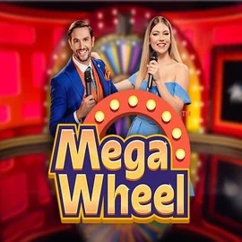 Mega Wheel logo by Pragmatic Play at Slimking Casino