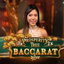 Live Casino logo of Prosperity Tree Baccarat from Evolution at Slimking Casino
