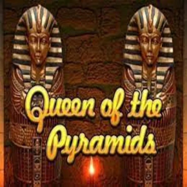 Queen of the Pyramids slot visual from Playtech available on slimkingcasino.com.pl