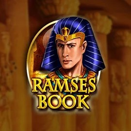 Official Slots logo: Ramses Book Deluxe by Gamomat at Slimking Casino