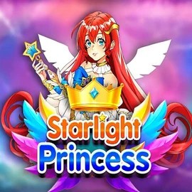 Starlight Princess online game logo by Pragmatic Play on slimkingcasino.com.pl